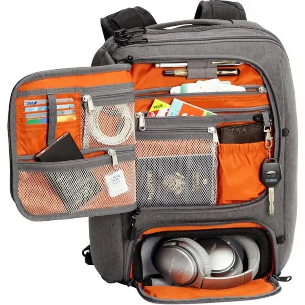 EBags: Charcoal pro slim laptop backpack for travel, school, or work/ utility